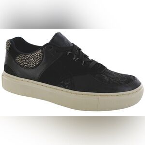 New SAS High Street-X Lace Up Sneaker in Black Chital Size 9.5 W
